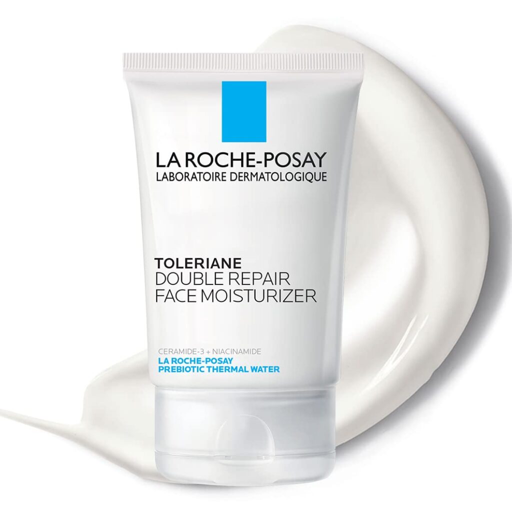 La Roche-Posay Toleriane Double Repair Face Moisturizer | Daily Moisturizer Face Cream with Ceramide and Niacinamide for All Skin Types